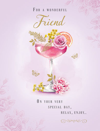 Picture of WONDERFUL FRIEND BIRTHDAY CARD